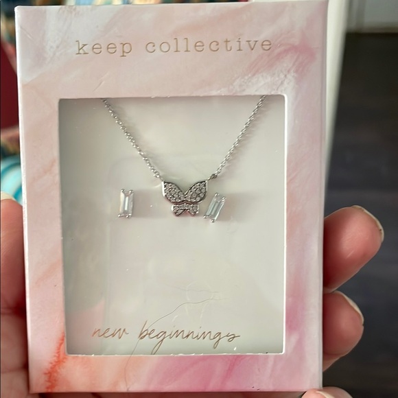 Keep Collective Silver Butterfly Necklace - Picture 1 of 1